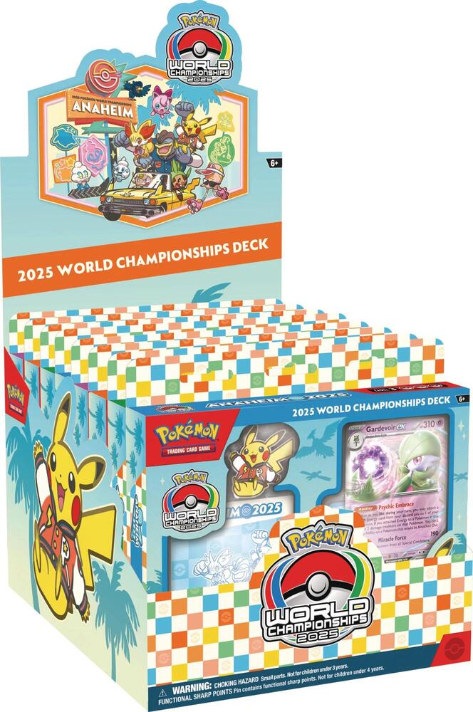 2025 World Championship Deck Display card from World Championship Decks