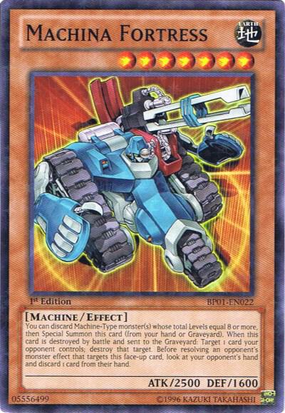 Machina Fortress (Starfoil) BP01-EN022 card from Battle Pack: Epic Dawn