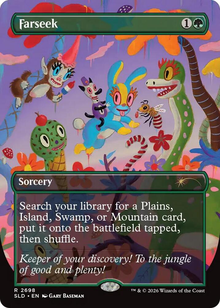 Farseek 2698 card from Secret Lair Drop Series