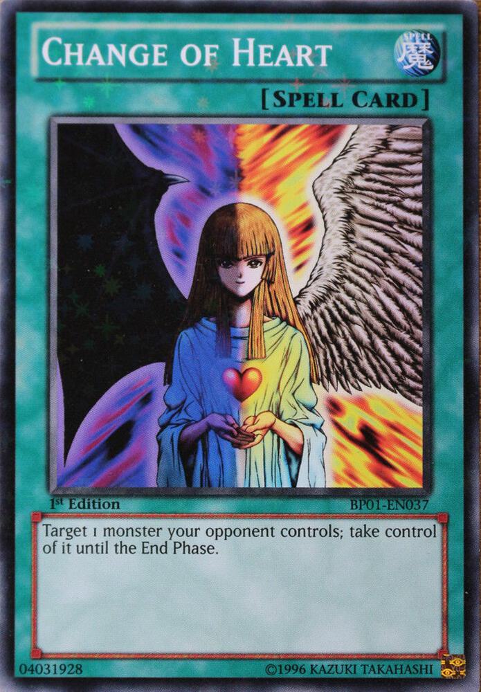 Change of Heart (Starfoil) BP01-EN037 card from Battle Pack: Epic Dawn