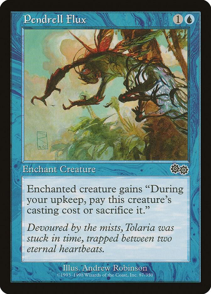 Pendrell Flux 87 card from Urza's Saga