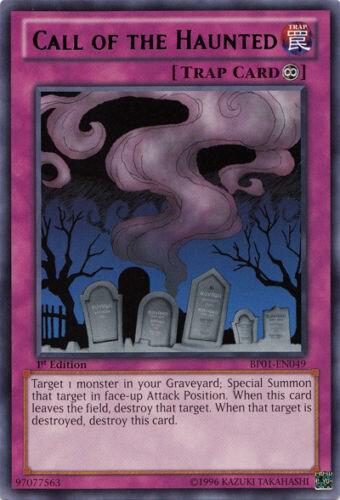Call of the Haunted (Starfoil) BP01-EN049 card from Battle Pack: Epic Dawn