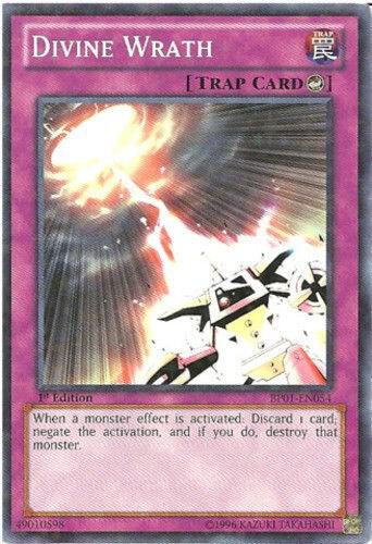 Divine Wrath (Starfoil) BP01-EN054 card from Battle Pack: Epic Dawn