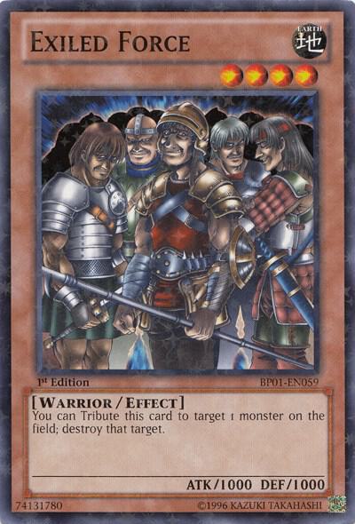 Exiled Force (Starfoil) BP01-EN059 card from Battle Pack: Epic Dawn