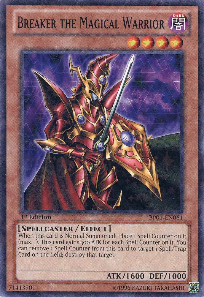 Breaker the Magical Warrior (Starfoil) BP01-EN061 card from Battle Pack: Epic Dawn