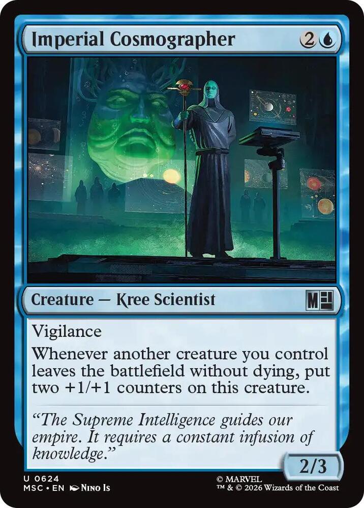 Imperial Cosmographer 624 card from Commander: Marvel Super Heroes