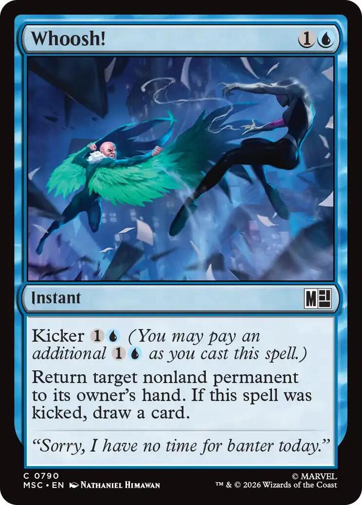Whoosh! 790 card from Commander: Marvel Super Heroes