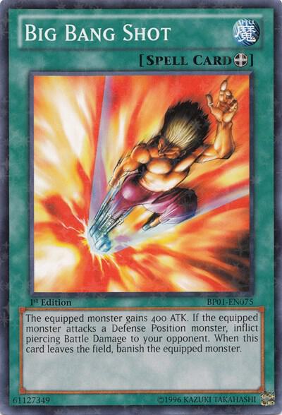 Big Bang Shot (Starfoil) BP01-EN075 card from Battle Pack: Epic Dawn