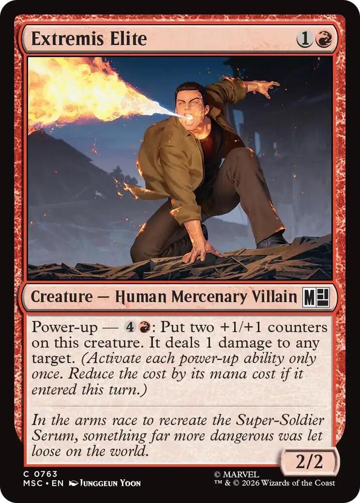 Extremis Elite 763 card from Commander: Marvel Super Heroes