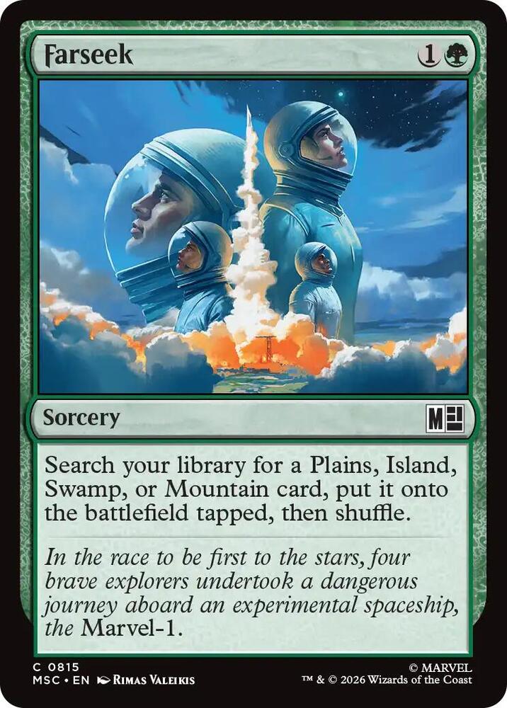 Farseek 815 card from Commander: Marvel Super Heroes