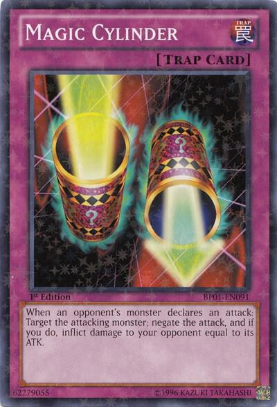 Magic Cylinder (Starfoil) BP01-EN091 card from Battle Pack: Epic Dawn