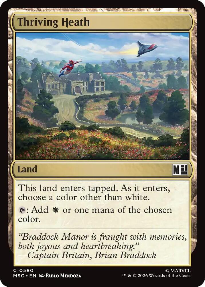Thriving Heath 580 card from Commander: Marvel Super Heroes