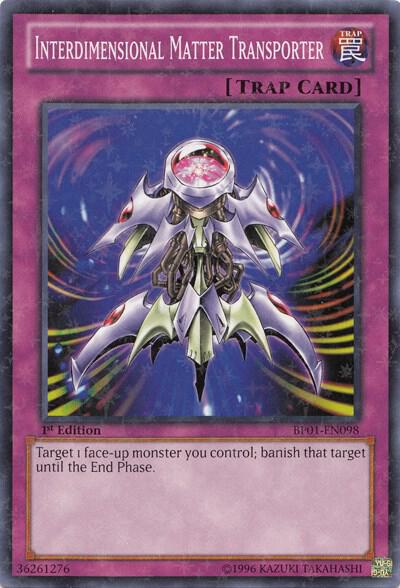 Interdimensional Matter Transporter (Starfoil) BP01-EN098 card from Battle Pack: Epic Dawn