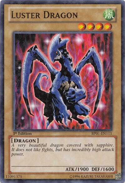 Luster Dragon (Starfoil) BP01-EN111 card from Battle Pack: Epic Dawn