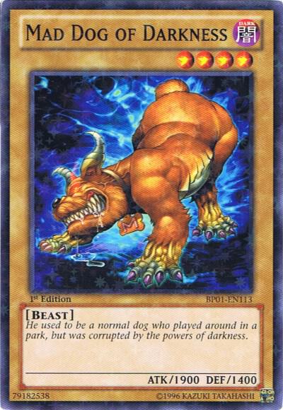Mad Dog of Darkness (Starfoil) BP01-EN113 card from Battle Pack: Epic Dawn