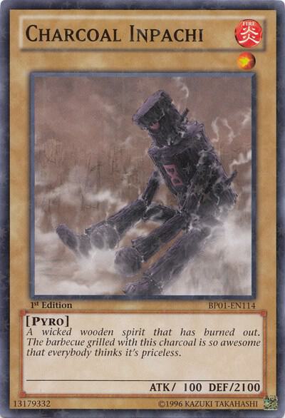 Charcoal Inpachi (Starfoil) BP01-EN114 card from Battle Pack: Epic Dawn