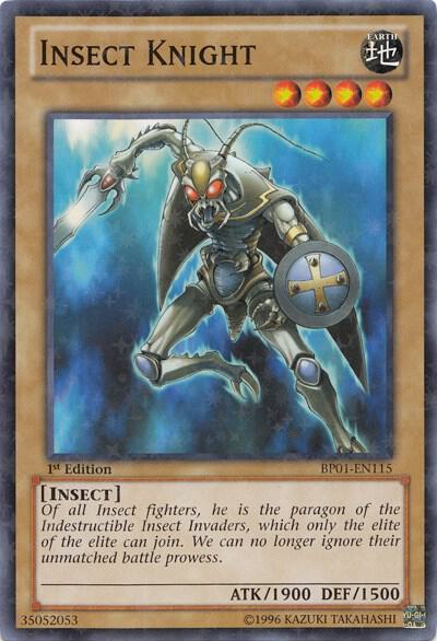 Insect Knight (Starfoil) BP01-EN115 card from Battle Pack: Epic Dawn