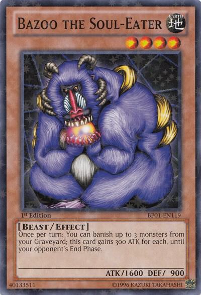 Bazoo the Soul-Eater (Starfoil) BP01-EN119 card from Battle Pack: Epic Dawn