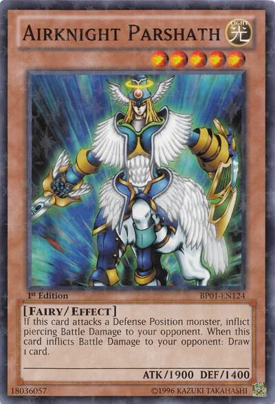 Airknight Parshath (Starfoil) BP01-EN124 card from Battle Pack: Epic Dawn