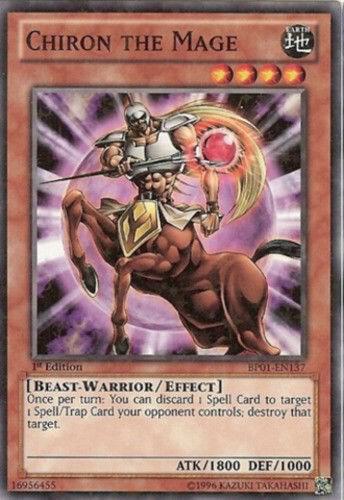 Chiron the Mage (Starfoil) BP01-EN137 card from Battle Pack: Epic Dawn