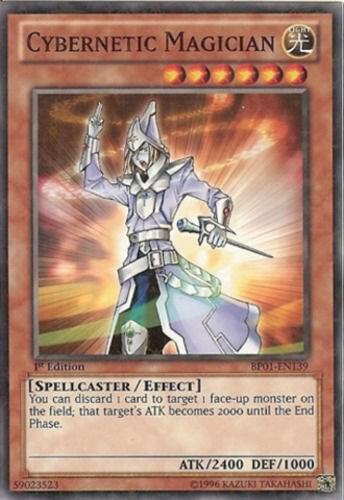 Cybernetic Magician (Starfoil) BP01-EN139 card from Battle Pack: Epic Dawn