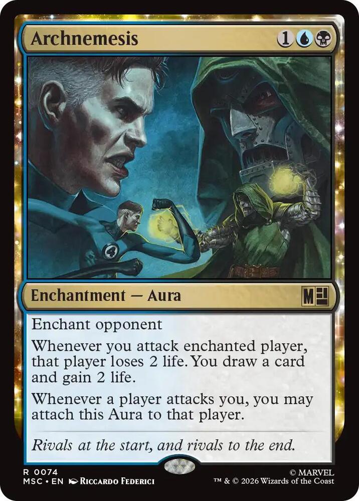 Archnemesis (Surge Foil) 74 card from Commander: Marvel Super Heroes