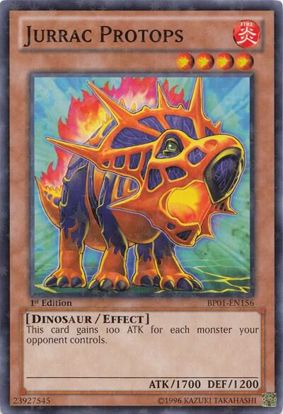 Jurrac Protops (Starfoil) BP01-EN156 card from Battle Pack: Epic Dawn