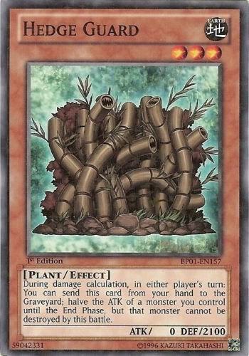 Hedge Guard (Starfoil) BP01-EN157 card from Battle Pack: Epic Dawn