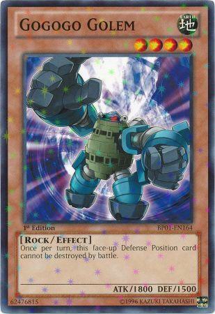 Gogogo Golem (Starfoil) BP01-EN164 card from Battle Pack: Epic Dawn