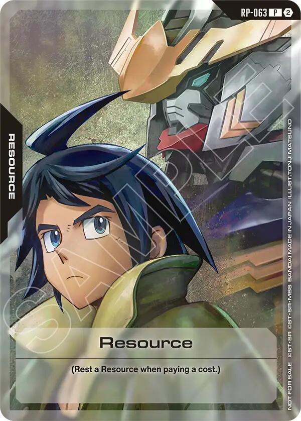 Resource (1st Anniversary Resource Pack) RP-063 card from Promotional Resource Tokens