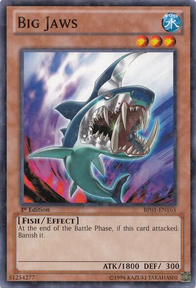 Big Jaws (Starfoil) BP01-EN165 card from Battle Pack: Epic Dawn