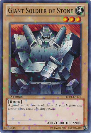 Giant Soldier of Stone (Starfoil) BP01-EN171 card from Battle Pack: Epic Dawn