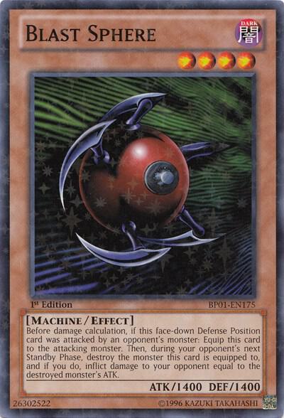 Blast Sphere (Starfoil) BP01-EN175 card from Battle Pack: Epic Dawn