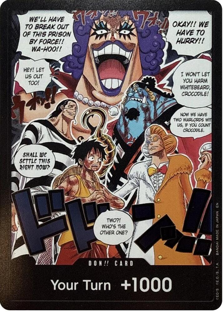 DON!! Card (Alternate Art) card from The Time of Battle