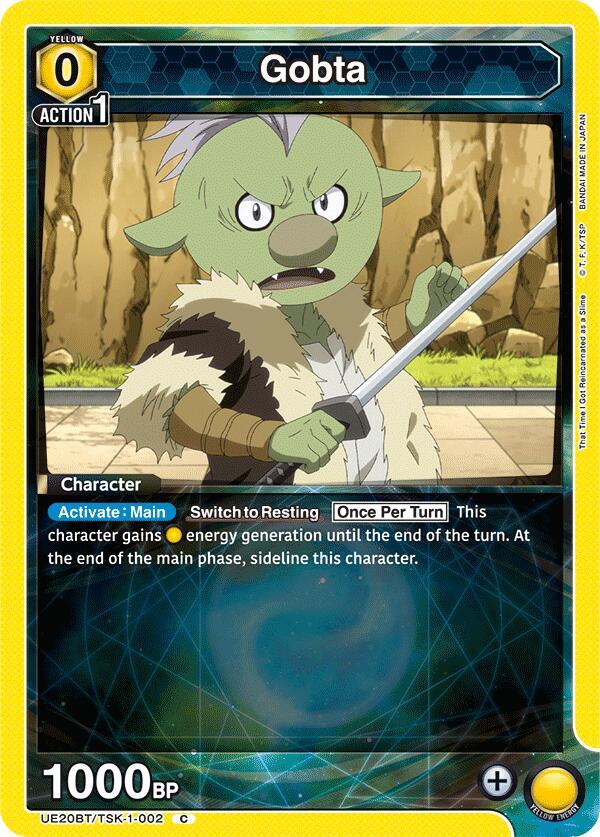 Gobta UE20BT/TSK-1-002 card from UE20BT: That Time I Got Reincarnated as a Slime