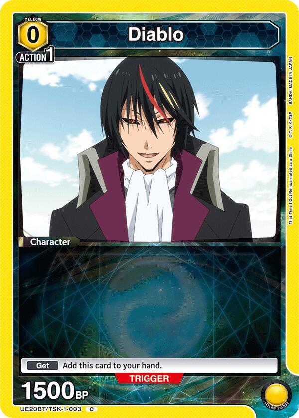 Diablo UE20BT/TSK-1-003 card from UE20BT: That Time I Got Reincarnated as a Slime