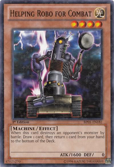 Helping Robo for Combat (Starfoil) BP01-EN181 card from Battle Pack: Epic Dawn