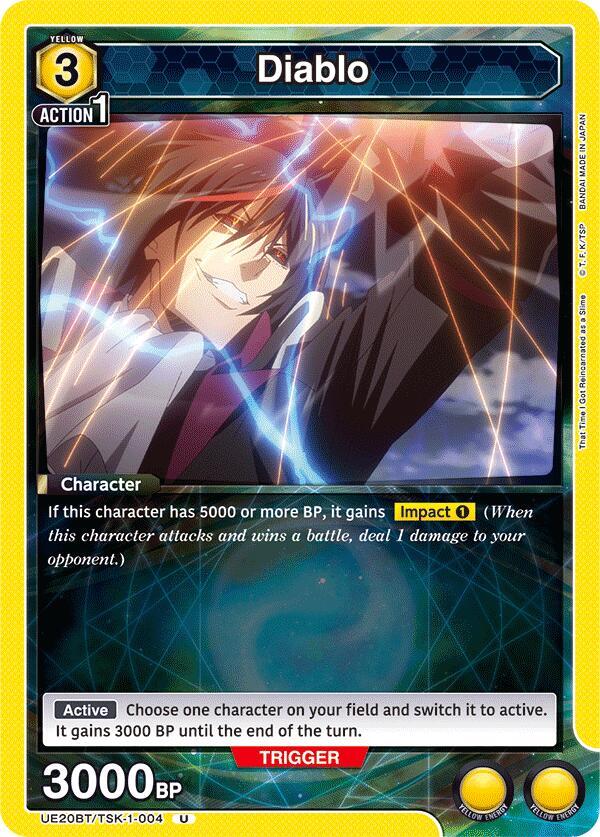 Diablo UE20BT/TSK-1-004 card from UE20BT: That Time I Got Reincarnated as a Slime