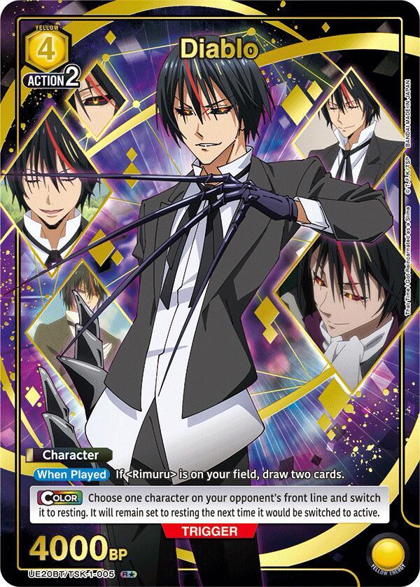 Diablo (R*) UE20BT/TSK-1-005 card from UE20BT: That Time I Got Reincarnated as a Slime