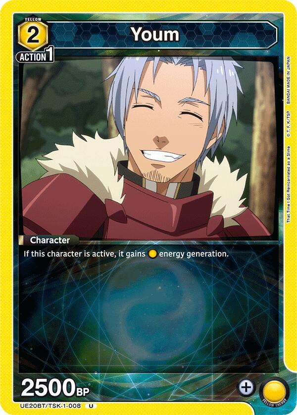 Youm UE20BT/TSK-1-008 card from UE20BT: That Time I Got Reincarnated as a Slime