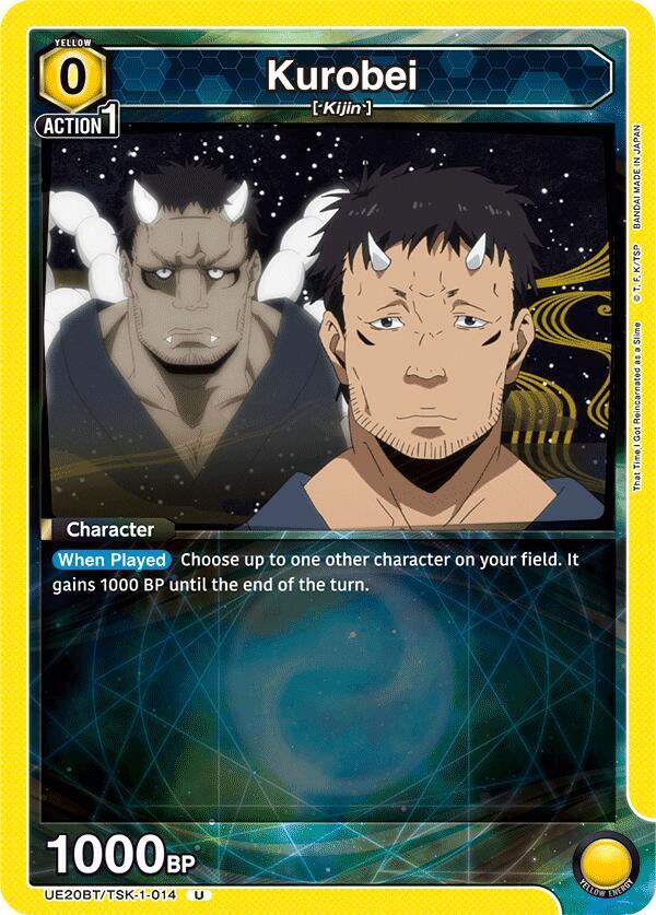 Kurobei UE20BT/TSK-1-014 card from UE20BT: That Time I Got Reincarnated as a Slime