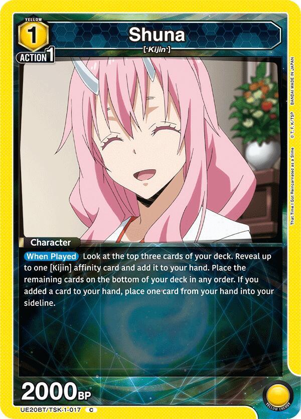 Shuna UE20BT/TSK-1-017 card from UE20BT: That Time I Got Reincarnated as a Slime