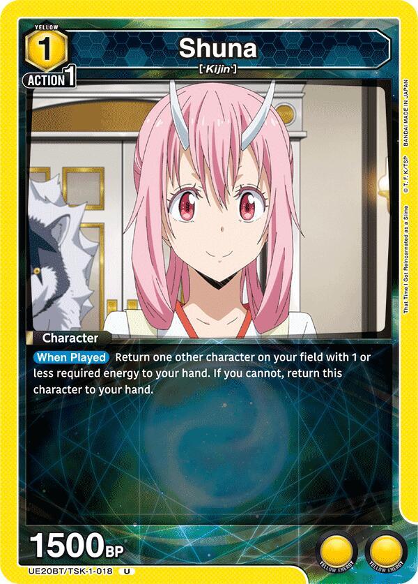 Shuna UE20BT/TSK-1-018 card from UE20BT: That Time I Got Reincarnated as a Slime