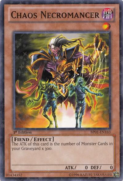 Chaos Necromancer (Starfoil) BP01-EN183 card from Battle Pack: Epic Dawn