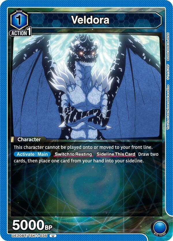 Veldora UE20BT/TSK-1-035 card from UE20BT: That Time I Got Reincarnated as a Slime
