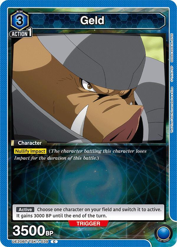 Geld UE20BT/TSK-1-039 card from UE20BT: That Time I Got Reincarnated as a Slime