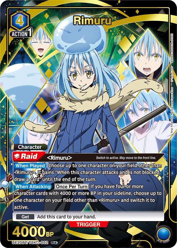 Rimuru (R*) UE20BT/TSK-1-052 card from UE20BT: That Time I Got Reincarnated as a Slime
