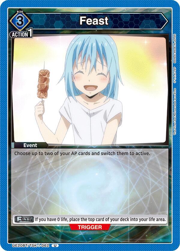 Feast UE20BT/TSK-1-062 card from UE20BT: That Time I Got Reincarnated as a Slime