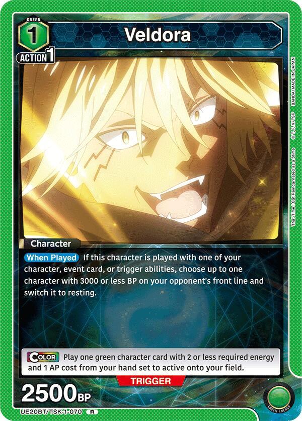 Veldora UE20BT/TSK-1-070 card from UE20BT: That Time I Got Reincarnated as a Slime