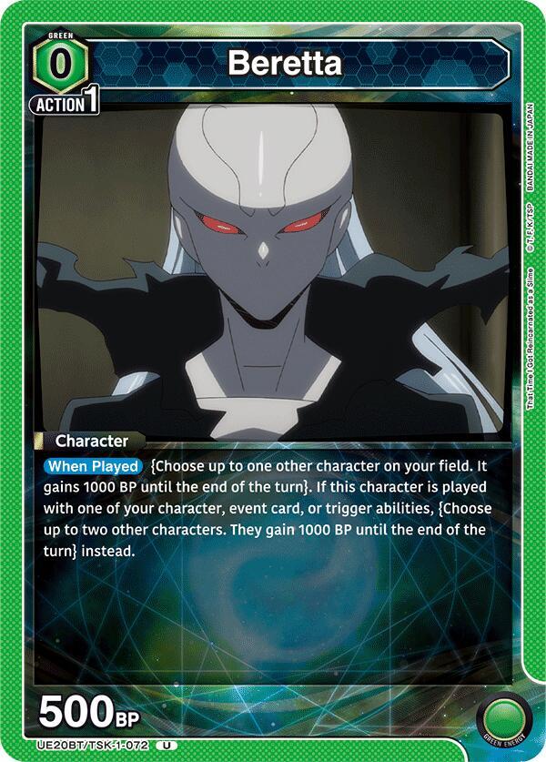 Beretta UE20BT/TSK-1-072 card from UE20BT: That Time I Got Reincarnated as a Slime